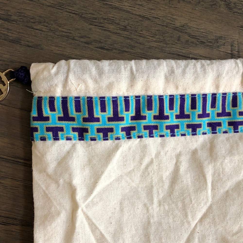 Tory Burch Fabric Drawstring Empty Dustbag Like N… - image 3